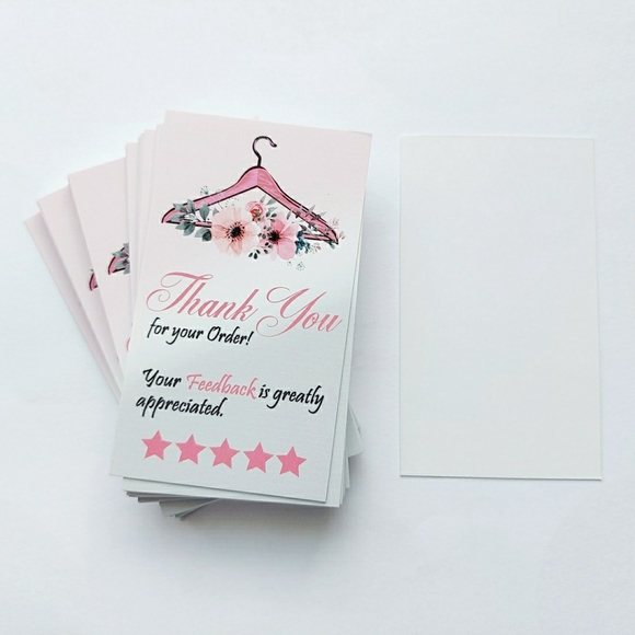 ♥️ 5x25 / 50 Thank You Cards - Picture 4 of 6